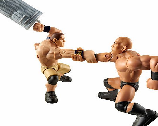 WWE Power Slammers - John Cena and The Rock