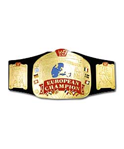 WWF WWE European Champion Belt