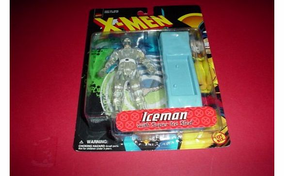 X Men Iceman Action Figure with Super Ice Sled Marvel X-Men Series