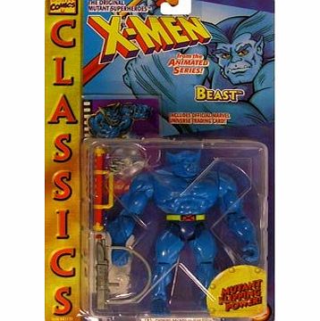 X Men ``X-men Classics`` Beast w/ Mutant Flipping Action