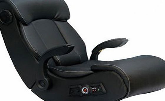 X-Rocker X Rocker Wireless Black Gaming Chair With Bluetooth Audio 2.1 Speakers
