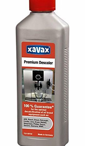 Xavax Premium Descaler for Coffee Machines and Espresso Machines (500ml), Grey
