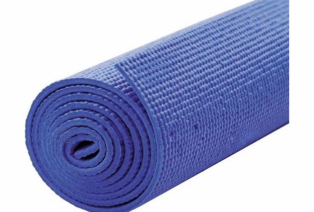Xett Multimedia Yoga Mat - Extra Long 183cm x 61cm - Non Slip Exercise/Gym/Camping/Picnic Mat (Blue)