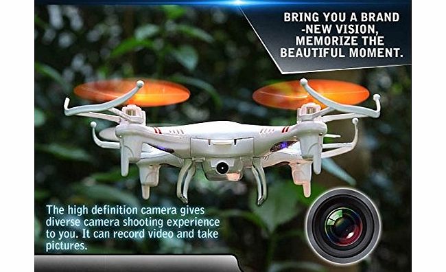 XINTE XT-XINTE Skytech M62R 6-Axis Gyro Mini RC Quadcopter with 0.3MP Camera RTF 2.4GHz Toys Drone Ar.Drone Color White