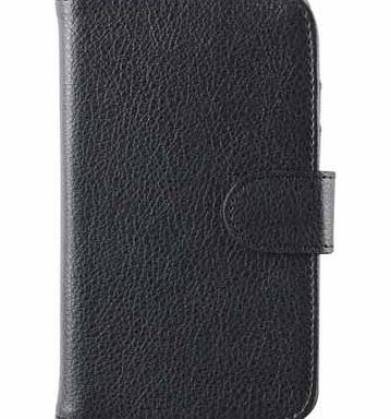 Xqisit Wallet Case for Galaxy S4 - Black