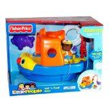 Fisher Price Little People Movers Sail n Float Boat New