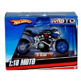 xs-toys Hot Wheels Moto 1:18 Die-Cast Motor Bike X-Blade New