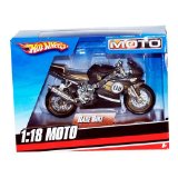 xs-toys Hot Wheels Moto 1:18 Die-Cast Motorbike Race Bike New