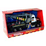 xs-toys Tonka Mighty Motorised City Tow Truck With Figure New