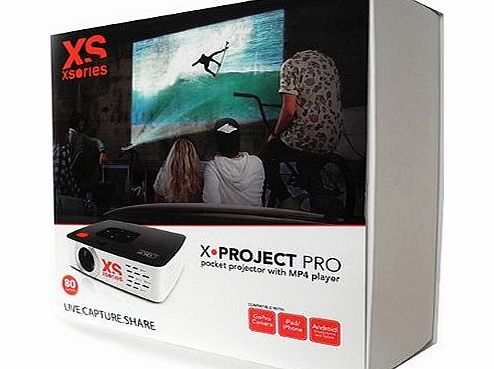 XSories  X-Project Pro Ultra Protable Pocket Projector for Camera
