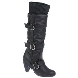 Female XTI31607SS Textile Lining Fashion Boots in Black, Brown