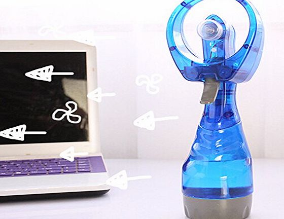 Xu Market Xumarket(TM) Cute Portable Mini Hand Held Battery Power Fan Air Water Spray Cooling Fan For Sport Travel Beach
