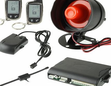 Xu Market XuMarket(TM) High Performance 2-Way Car Alarm Security System with Remote Controller