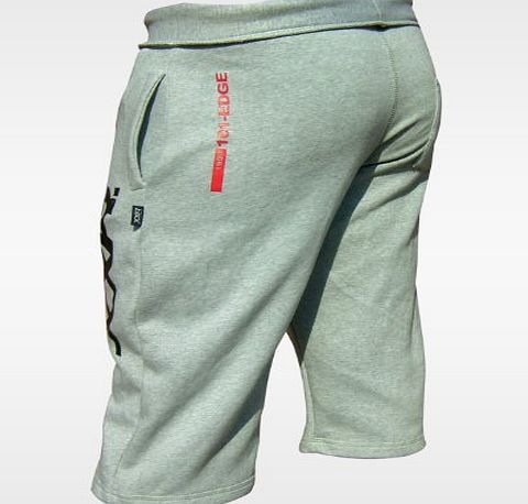 XXR Mens Fleece Shorts Jogging Bottom Joggers MMA Boxing Gym Fitness Sweat Shorts Casual Home Wear (Charcoal, Medium ( 32-34`` ))