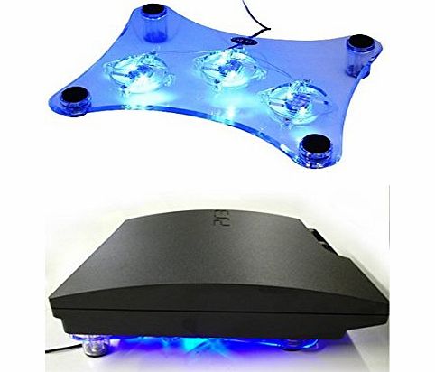 Yaboo Cooling stand for Xbox 360 with blue LEDs