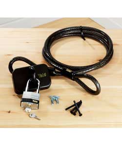 Yale High Security Padlock Anchor and Cable