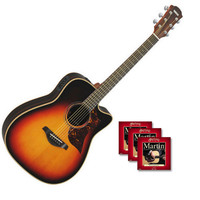 Yamaha A3R Electro Acoustic Guitar Vintage