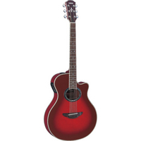 Yamaha APX700 Electro Acoustic Guitar Sun Red