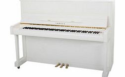 B2 Upright Acoustic Piano White Polyester
