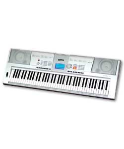 YAMAHA DGX205-K Silver Keyboard