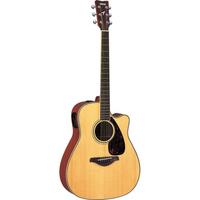 Yamaha FGX720SCA Electro Acoustic Guitar Natural