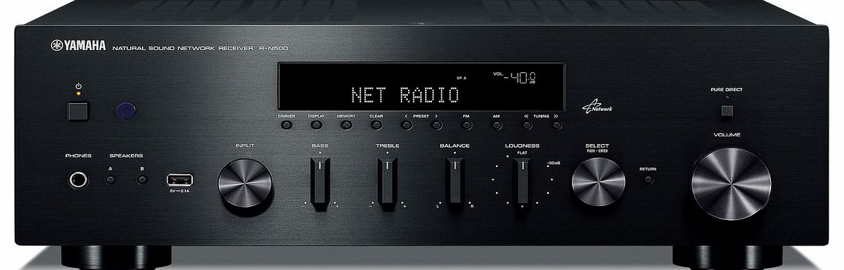 RN500-BLACK AV Amplifier and Receiver