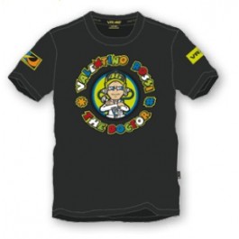 Valentino Rossi The Doctor T-Shirt 2013 (Black)