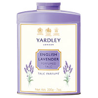 English Lavender - Tinned Talcum Powder 100gr