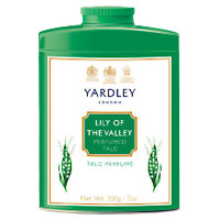 Yardley Lily of the Valley - 200g Tinned Talcum Powder