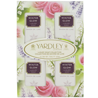 Yardley Winter Glow Luxury Soap Collection 4 x 100g