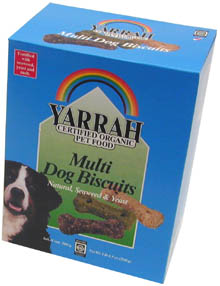 Yarrah Organic Dog Biscuits - 500g