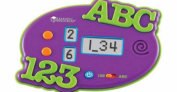 ABC  123 Electronic Flash Cards - Each