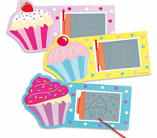 Cool Cupcakes Magic Slates - Pack of 6