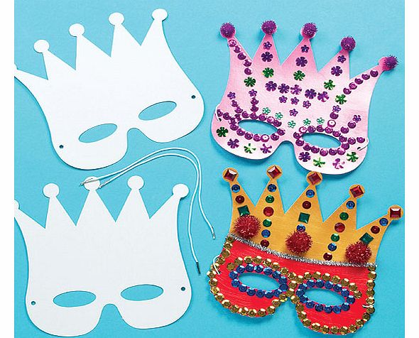 Design a Crown Mask - Pack of 12