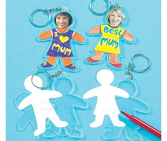 Design a Mothers Day Keyring - Pack of 10