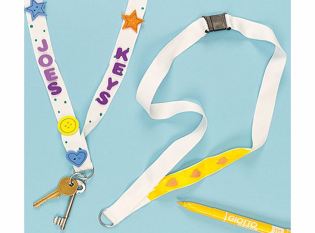 Design Your Own Lanyards - Pack of 4