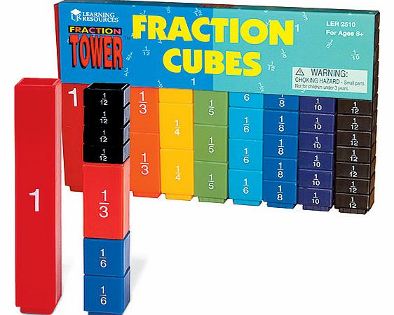 Fraction Tower Cube Set - Set of 51