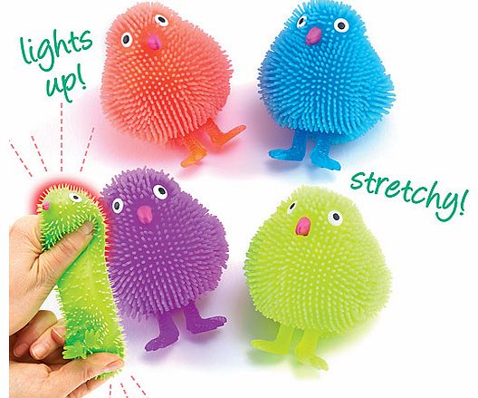 Funky Flashing Light Up Chicks - Pack of 2