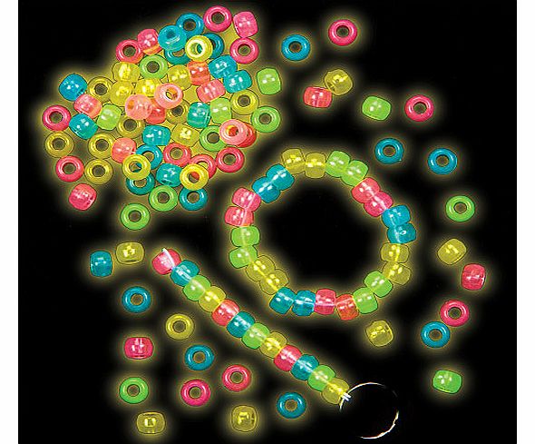 Glow in the Dark Beads - Pack of 200