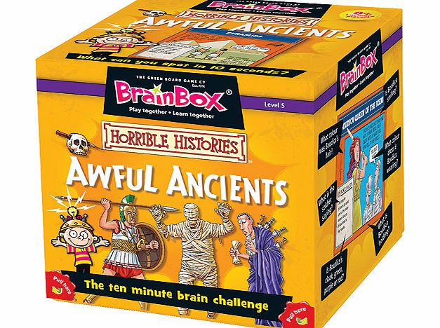 Horrible Histories Awful Ancients Brainbox - Each