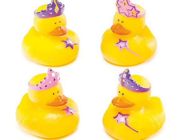 Princess Ducks - Pack of 4