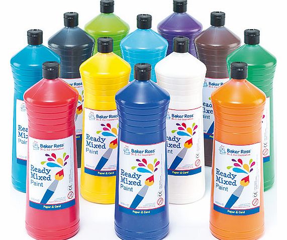 Ready Mixed Paint - Pack of 12