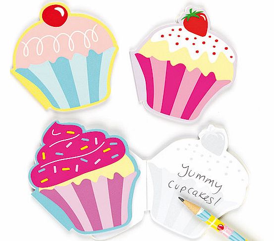 Scented Cool Cupcakes Memo Pads - Pack of 6