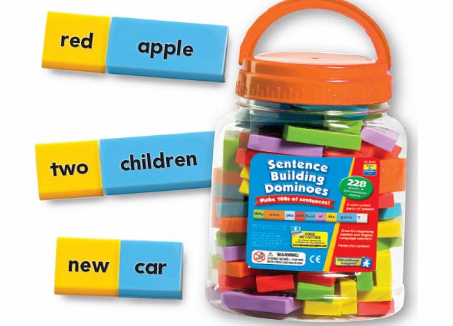 Sentence Building Dominoes - Each