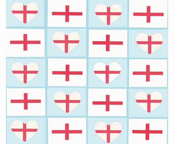 St. Georges Cross Tattoos - Box of 144