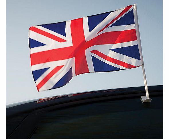 Union Jack Car Flags - Pack of 2
