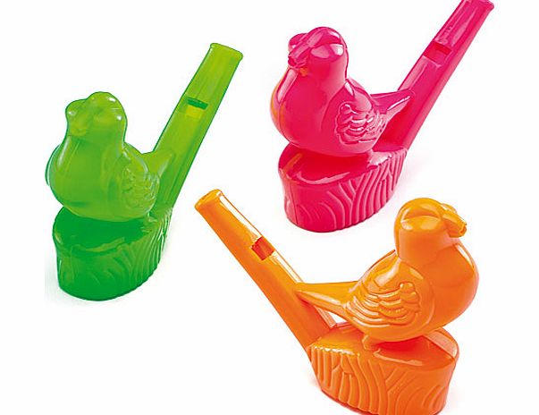 Yellow Moon Waterbird Whistles - Pack of 8