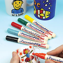 yellowmoon Brilliant Porcelain Paint Pens
