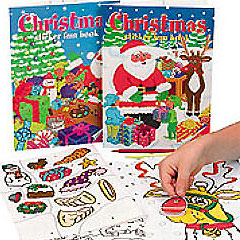Christmas Sticker Books