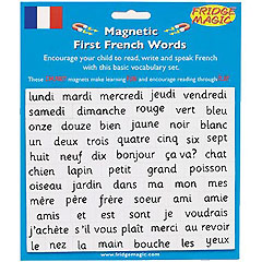 yellowmoon First French Words Magnets